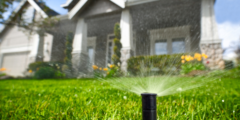 Irrigation is the ability to take water from the ground or other sources 
